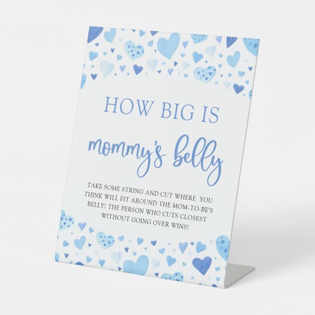 Blue Valentine wie groß ist Mama's Bauchspiel Sockelschild (Vorderseite)