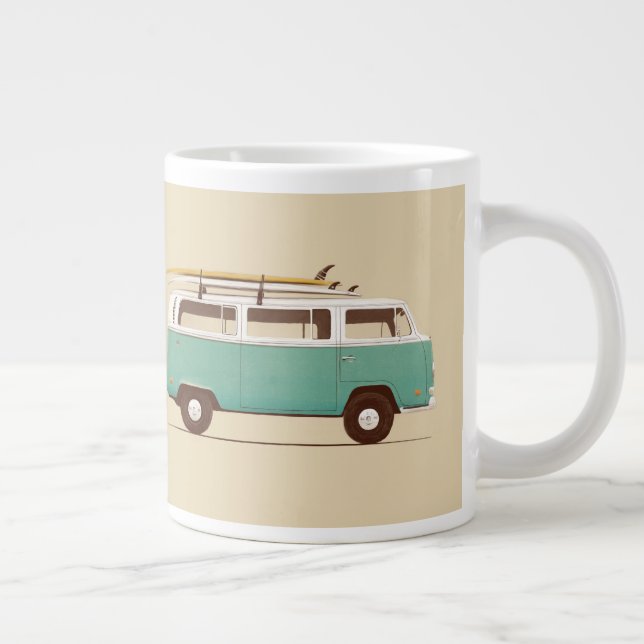 Blue Van| Florentiner Bodart Jumbo-Tasse (Rechts)