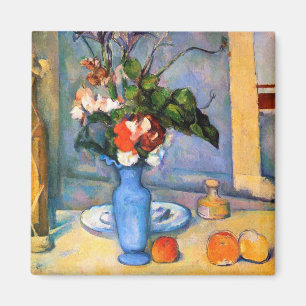Blue Vase Blume, Paul Cezanne Magnet