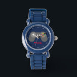 Blue Video Game Controller Armbanduhr<br><div class="desc">Diese lustige Uhr bietet eine coole Vektorgrafik eines Videospielectrollers und kann mit dem Namen,  dem Monogramm,  dem Initial oder jedem beliebigen Text Ihrer Wahl personalisiert werden,  um ein individuelles Geschenk zu erhalten.</div>