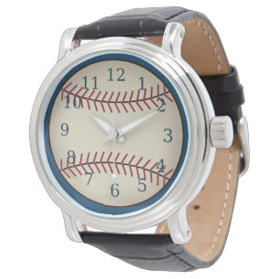 Blue Vintag Baseball Watch Armbanduhr