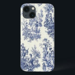 Blue Vintag Toile Case-Mate iPhone Hülle<br><div class="desc">Blaues Vintages Handtuch auf einzigartigen Geschenken wie Kissen,  Mauspads,  Küchentücher,  Garten/Küche Fliesen,  I-Handys,  und vieles mehr.</div>