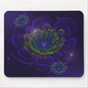 Blue Violet Corolla Blume Mousepad