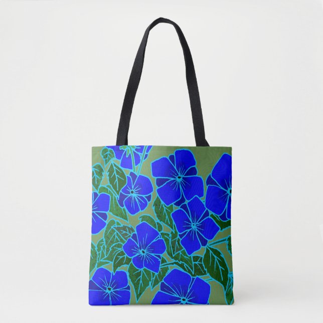 Blue Violets #6 Tasche (Vorderseite)