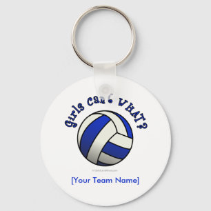 Blue Volleyball Schlüsselanhänger