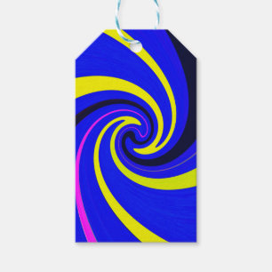 Blue-Vortex Geschenkanhänger