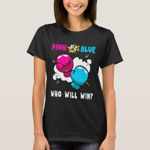 Blue Vs Pink, der das Party Boxi für Gender gewinn T-Shirt