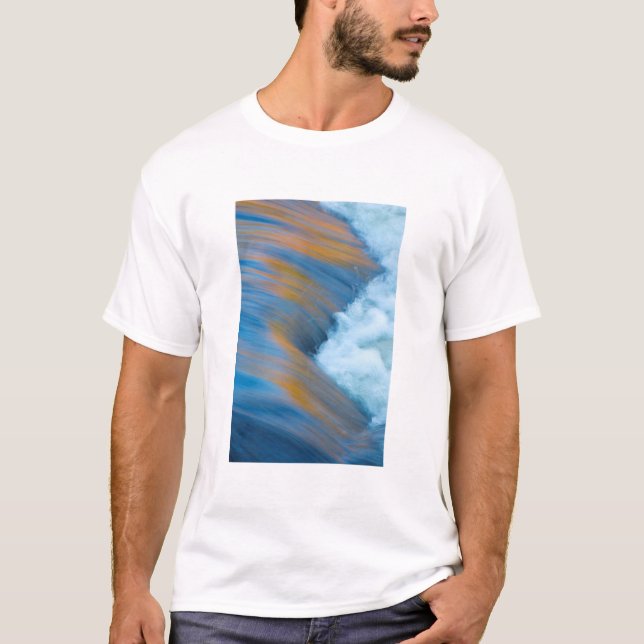 Blue Water abstrakt, Kanada T-Shirt (Vorderseite)