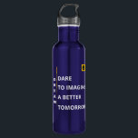 Blue Water Bottle - Dream Vibe - 24 Oz Edelstahlflasche<br><div class="desc">Surround yourself with positivity wherever you go,  with our inspirational Water Bottle.</div>