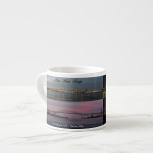 Blue Water Bridge 4 pict Espresso Tasse