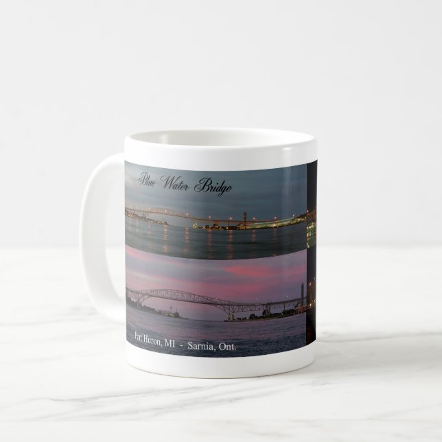 Blue Water Bridge 4 - Tasse (Vorderseite Links)