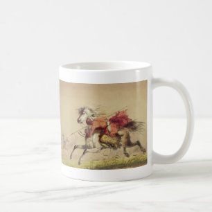 Blue Water Creek Schlacht Von Alfred Jacob Miller Kaffeetasse