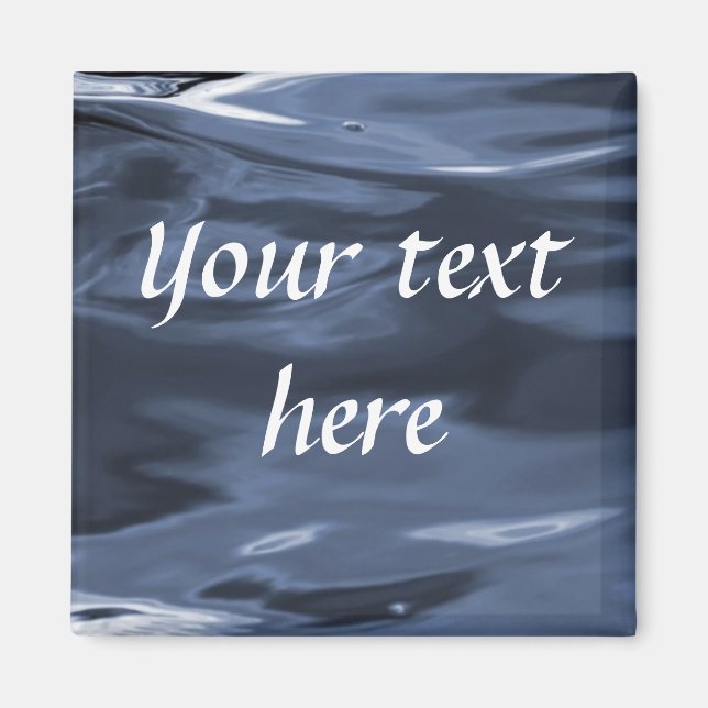 Blue Water Magnet (Vorne)