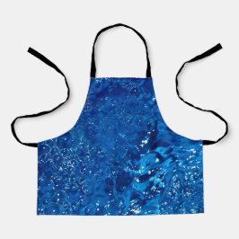 Blue water  schürze