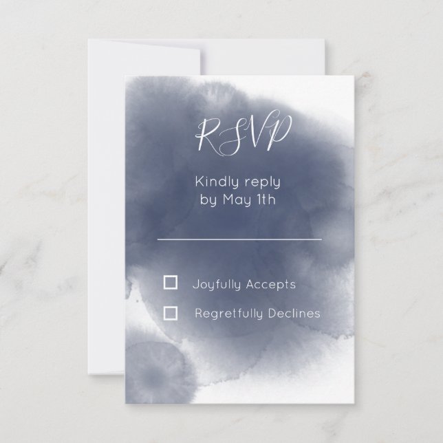 Blue Watercolor Theme (Vorderseite)