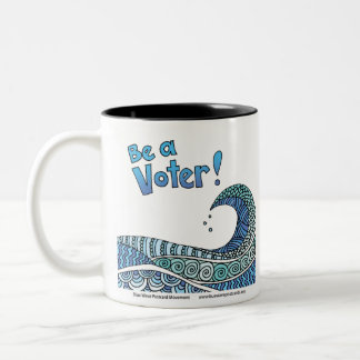 Blue Wave - Be a Voice Mug