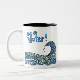 Blue Wave - Be a Voice Mug