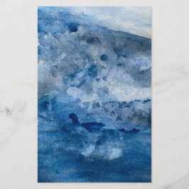 Blue Wave Card Briefpapier