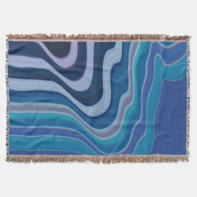 Blue Wave Decke (Vorderseite)