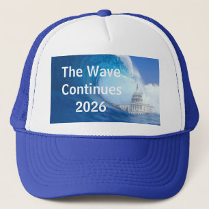 Blue Wave Election 2026 anpassen Truckerkappe