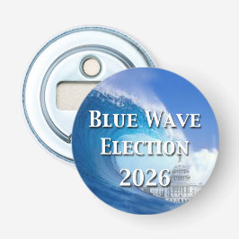 Blue Wave Election 2026 Flaschenöffner
