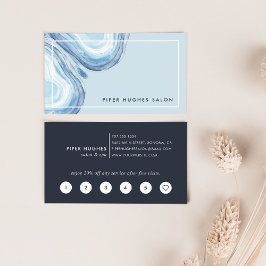 Blue Wave Geode | Loyalität Treuekarte