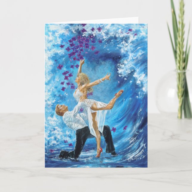 Blue Wave Karte (Vorderseite)