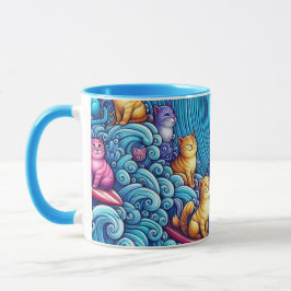 Blue Wave of Cat Ladys for Kamala Harris Tasse