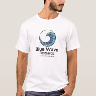 Blue Wave Postcards - Herren Basic T-Shirt