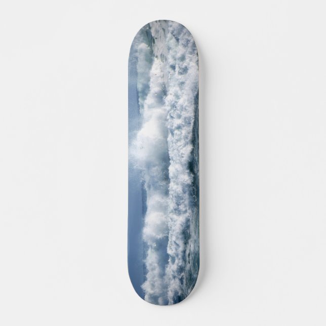 Blue Wave Skateboard (Vorne)