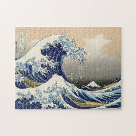 Blue wave Ukiyo e japanese painting