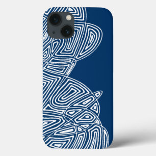 Blue Waves iPhone Case