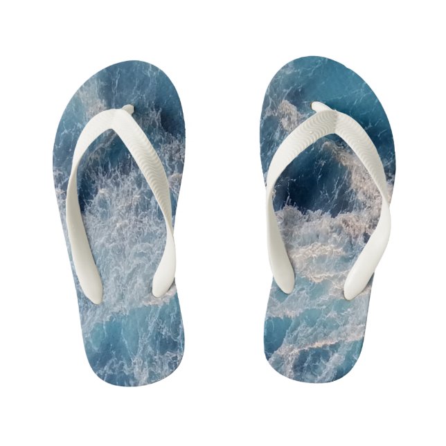 Blue Waves Kinderbadesandalen (Fußbett)