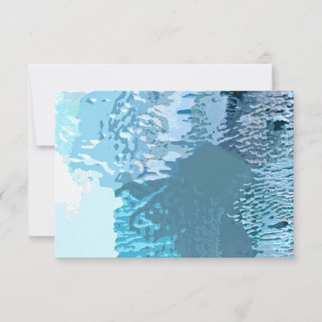 Blue Waves Print (Vorderseite)