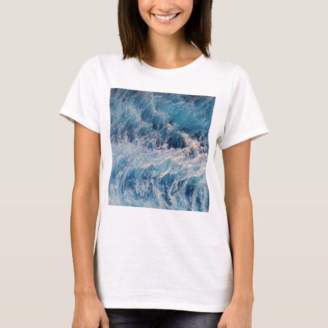 Blue Waves T-Shirt (Vorderseite)