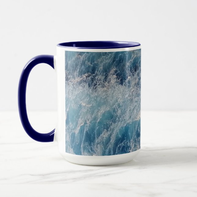 Blue Waves Tasse (Links)