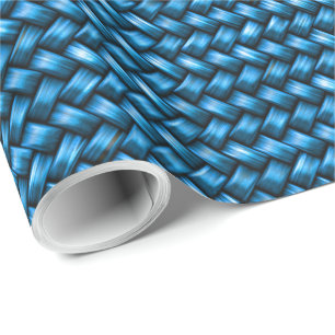 Blue Weaver 1 Packpapier