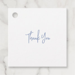 Blue Wedding Geschenkanhänger