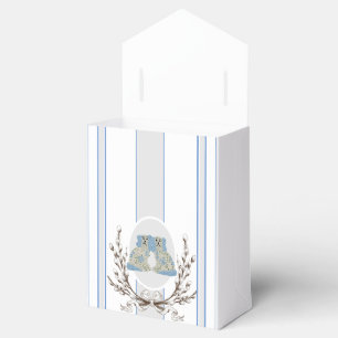 Blue Wedding Staffordshire Hunde Geschenkschachtel