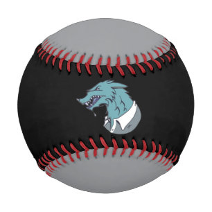 Blue Werewolf schwarz-grauer Baseball