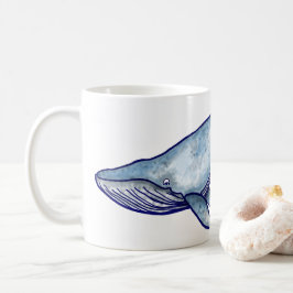 Blue Whale Coffee Tasse
