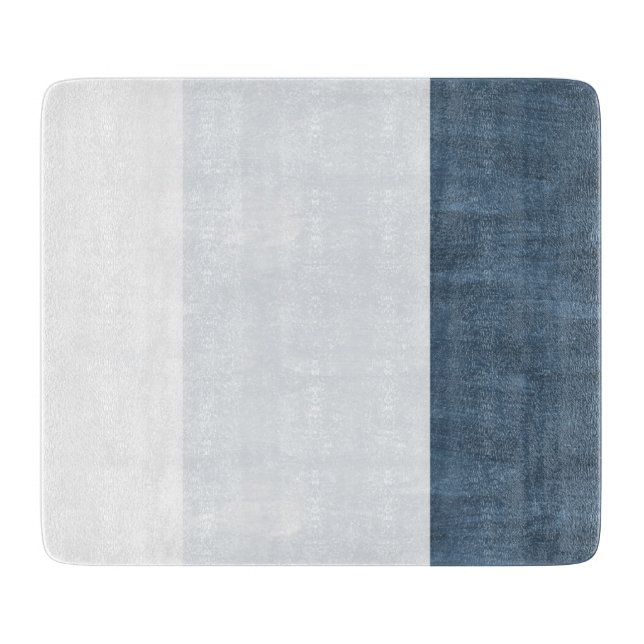 Blue White Beach Schneidebrett (Vorderseite)