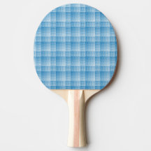 Blue White Checker Abstract Pattern