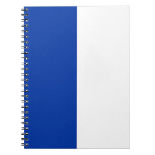Blue & White CUSTOM Notizblock