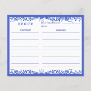 Blue-White-Floral-Rezept-Karte