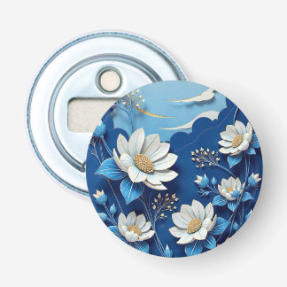Blue & White Porcelain Handy Case - Traditionelle Flaschenöffner