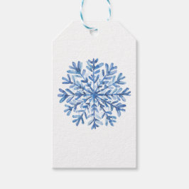 Blue white stickers  geschenkanhänger