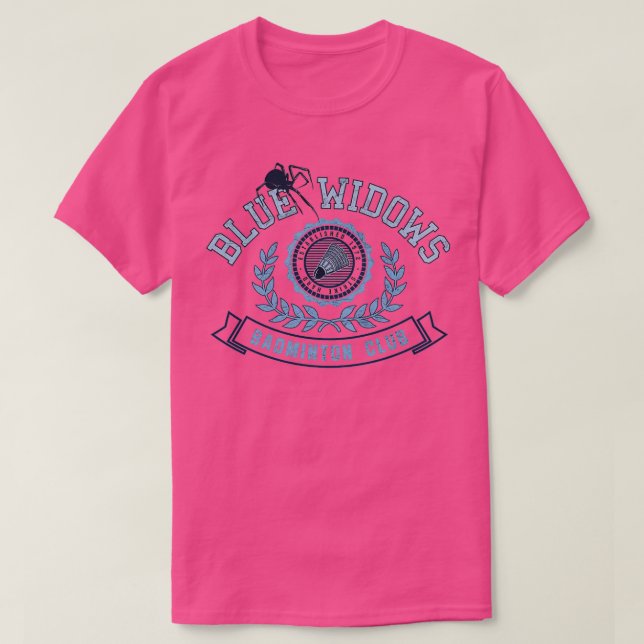Blue Widows T T-Shirt (Design vorne)