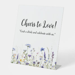 Blue Wildblume Regency Bridal Collection Sockelschild