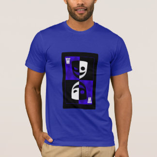 Blue Wildcard Poker Diamonds Inspiriertes benutzer T-Shirt